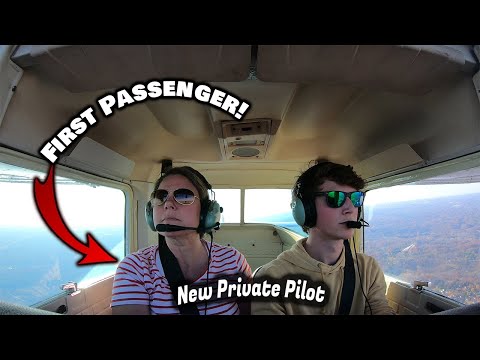 Flying with my mom for the first time as a Private Pilot