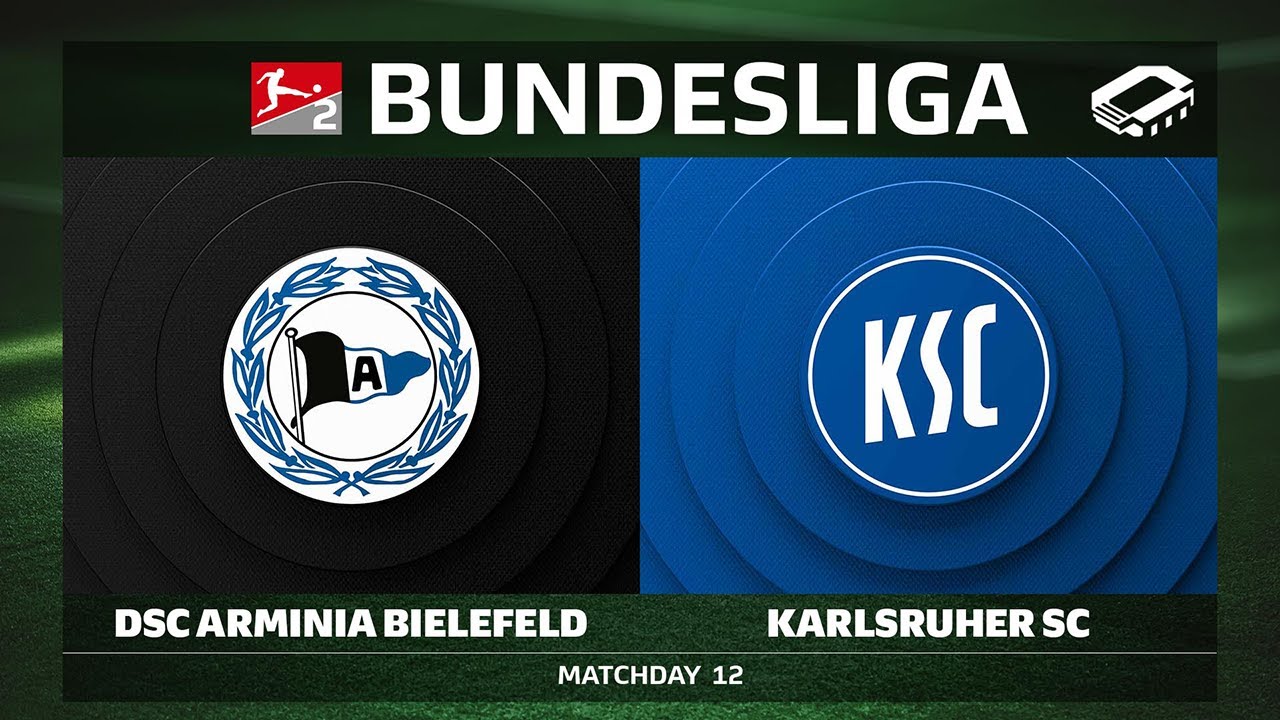DSC Arminia Bielefeld vs. Karlsruher SC | Matchday 12 - Bundesliga 2 2025/26
