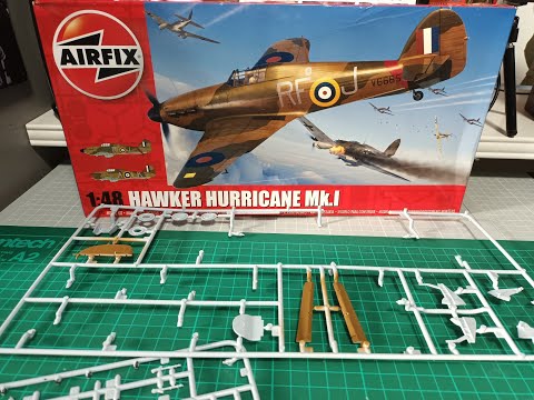 Hawker Hurricane MK1 review and build from Airfix