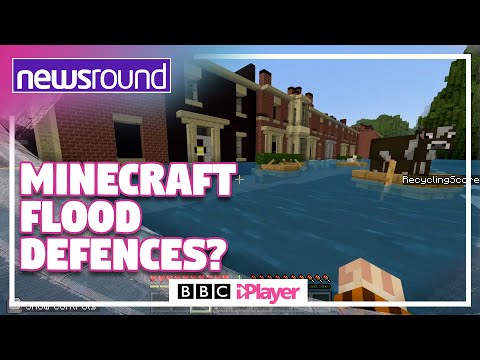 BBC Newsround - Using MINECRAFT to tackle FLOODING? | Newsround