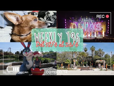 WEEKLY 196 || Del 18 al 24 de Abril || ¡Nos vamos a PORT AVENTURA!