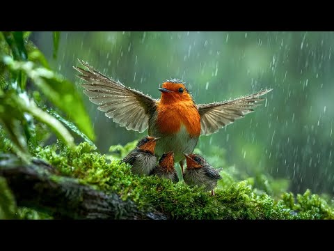 🌿 Nature Birds & Soft Piano Music - Clear Your Mind and Reduce Stress Naturally 🌸🎹✨