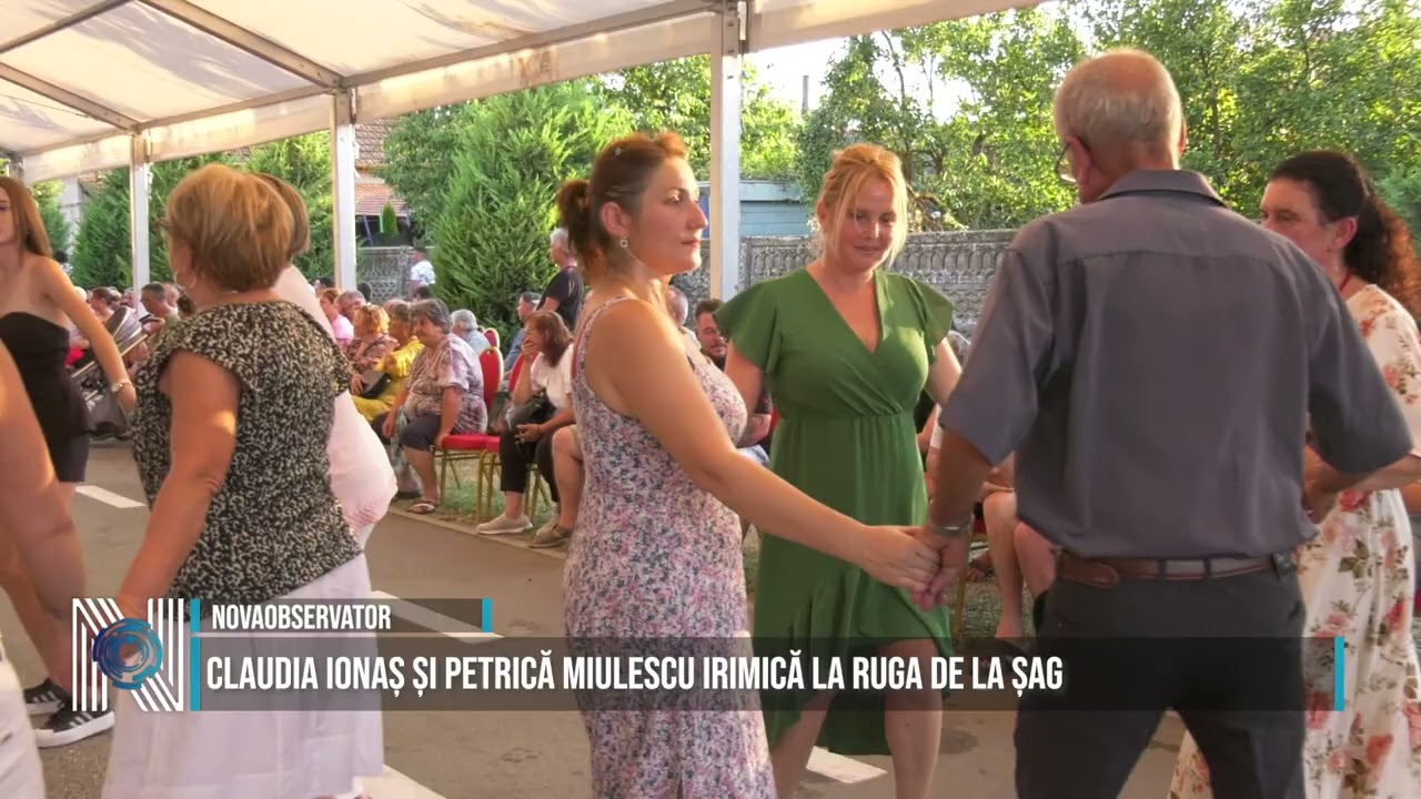Claudia Ionaș și Petrică Miulescu Irimică la ruga de la Șag