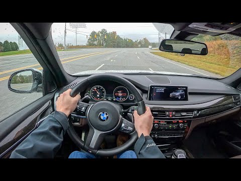 2018 BMW X5 xDrive35i - Rainy POV Test Drive (Binaural Audio)