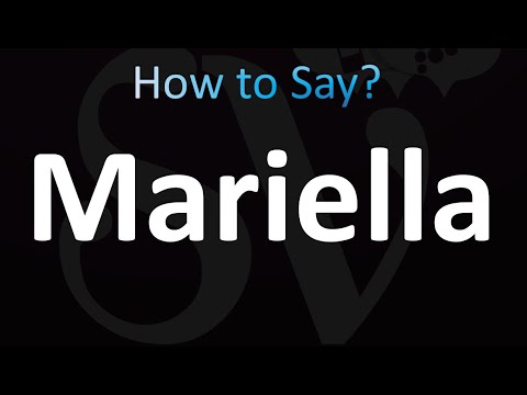 How to Pronounce Mariella (Correctly!)