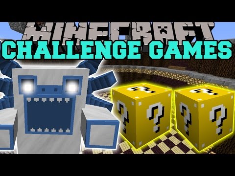 Minecraft: MUTANT YETI CHALLENGE GAMES - Lucky Block Mod - Modded Mini-Game
