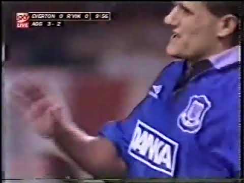 Everton - KR Reykjavik (UEFA Cup Winners Cup 1995-96, first round)