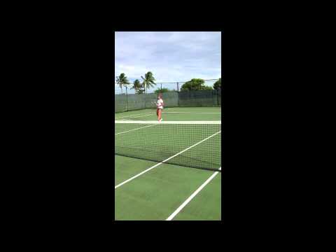 Antonella Santeusanio Collegiate Tennis Video