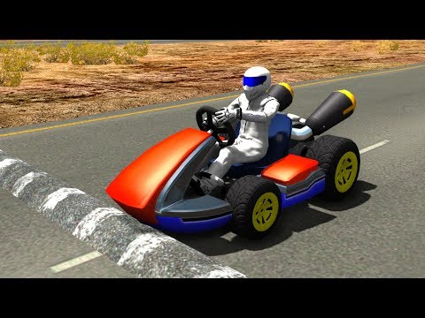 100+ Consecutive Speed Bumps High Speed Testing #10 - BeamNG DRIVE