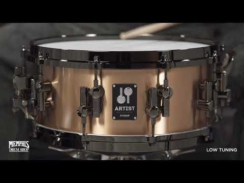 Sonor 14x6 Artist Series Cast Bronze Snare Drum (AS-1406-BRB-SDBD)