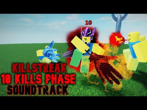 KILLSTREAK 10 kills phase SOUNDTRACK (Render remaster) | Slap Battles (roblox)