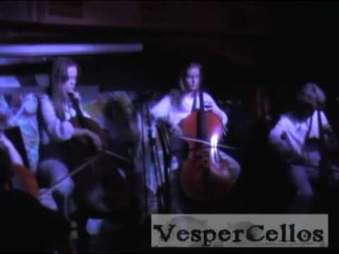 vespercellos cello rock quartet promo