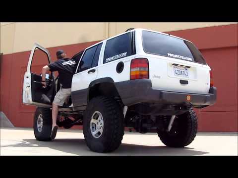 Jeep Grand Cherokee 4x4 Project ZJ Part 22 Muffler Delete Exhaust Sound 5.2 V8 Catalytic Converter