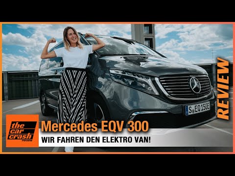 Mercedes EQV 300 im Test (2022) Die praktische ELEKTRO V-Klasse! 🧡 Fahrbericht | Review | BUS | VAN