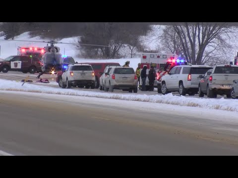 Two dead, two seriously injured in I-90 crash east of Dexter