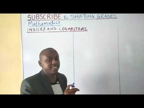 INDICES AND LOGARITHMS- Logarithms.0704153366 Boniface Katumuta