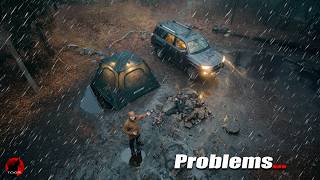 ⛈️ A Powerful Storm Strikes - Rain Camping in a 3 Second Tent Was a Mistake