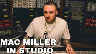 Mac Miller In Studio