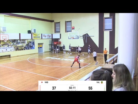 BBBL U15 VKM B 2004 vs Valmiera 2004