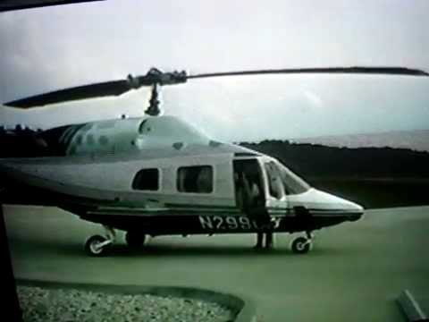 Bell 222B engines startup...