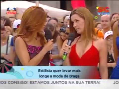 Criações de Elsa Barreto em Braga na 'Sic ao Vivo'