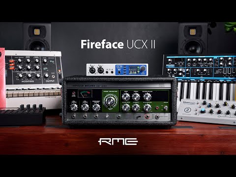 Fireface UCX II - 40-Channel 192 kHz, advanced USB Audio Interface