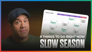 Stop Wasting Slow Season | 9 Things Every Photographer Should Do Right Now