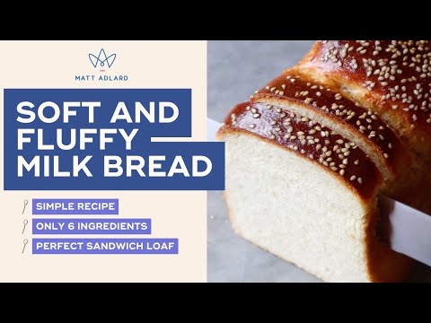 Soft and Fluffy Japanese-Style Milk Bread Recipe