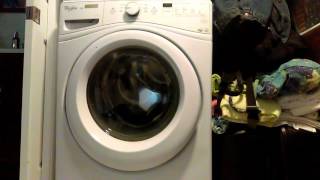 Whirlpool front load washer code F5 and E3