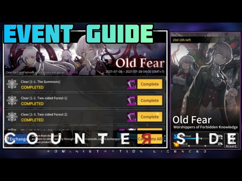 Counter:Side English - Old Fear Event Overview & Guide [Do Not Farm!]