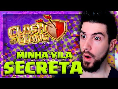 REVELANDO AO MUNDO MINHA VILA DO CLASH OF CLANS!