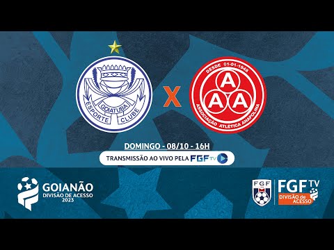 Ao vivo : Goiatuba EC X AA Anapolina - Campeonato Goiano Divisão de Acesso 2023