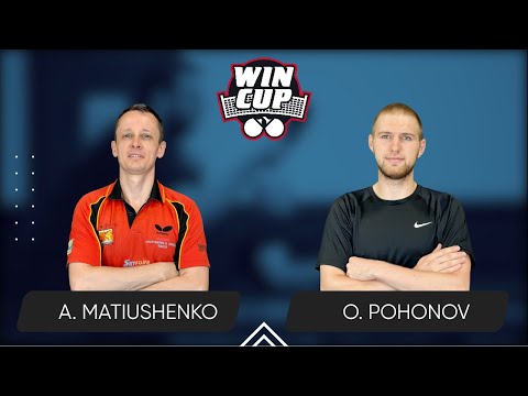 12:30 Andrii Matiushenko - Oleksandr Pohonov 25.11.2024 WINCUP Master. TABLE 1