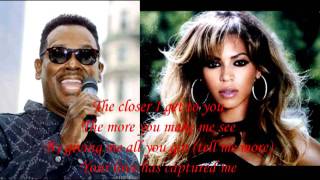 Beyoncé &amp; Luther Vandross- The Closer I Get to You (With Lyrics)