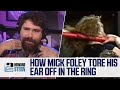 Mick Foley's Ear Was Torn Off When a Wrestling Move Went Wrong (2000)