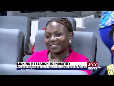 Linking research to industry: Env. Minister pushes for research that delivers industrial solutions