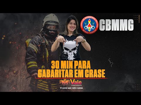 30 Min para Gabaritar em Crase - CBMMG