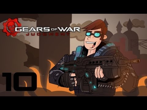 Gears of War Judgment Campaign Gameplay / Walkthrough w/ SSoHPKC Part 10 - The "Russian"