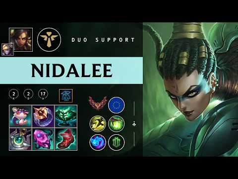 Nidalee Support vs Bard - EUW Grandmaster Patch 26.03