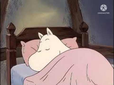Moomin sleeping