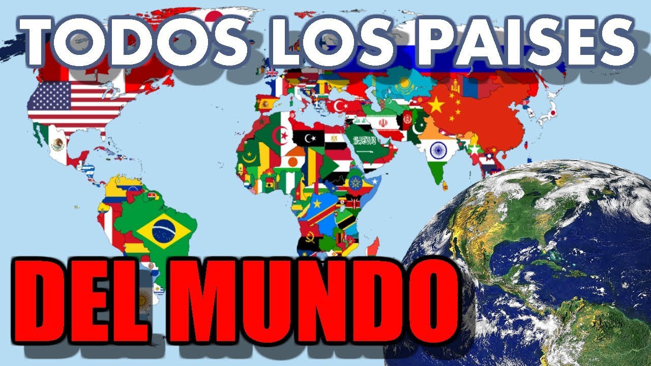 Todos Los Países Del Mundo A-Z (Con banderas) | Papo Storm