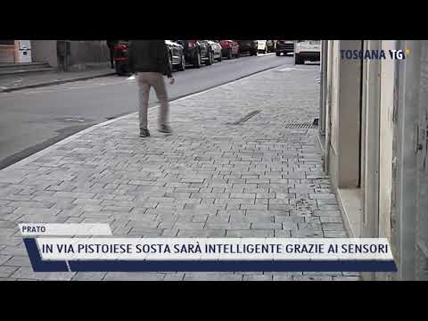 2021-12-14 PRATO - IN VIA PISTOIESE SOSTA SARÀ INTELLIGENTE GRAZIE AI SENSORI