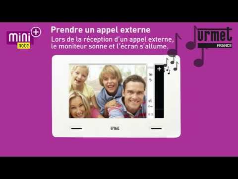 Mini Note Plus - Utilisation : prise d'appel et réglages pendant l'appel