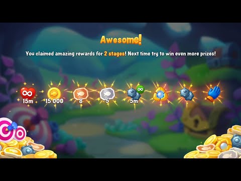 @Fishdom Challenge Level 1 Stage 2 Completed