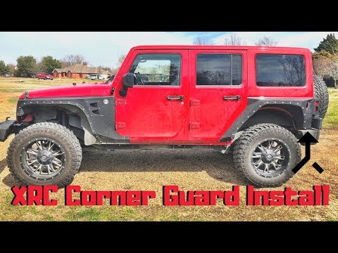 XRC REAR CORNER GUARDS INSTALL