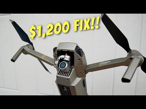 How to FIX Your DJI Mavic Drone Gimbal for FREE!!
