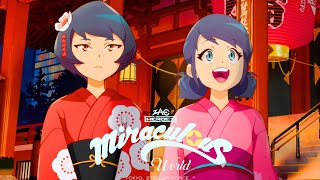 NEW MIRACULOUS TOKYO SPECIAL POSTERS REVEAL KAGAMI & MARINETTE'S Beautiful Kimonos 🌸💖