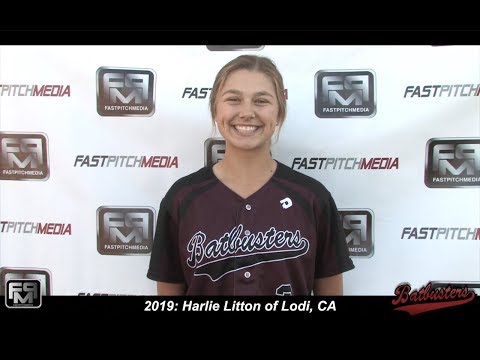 2019 Harlie Litton Shortstop and Outfield Softball Skills Video - Batbusters