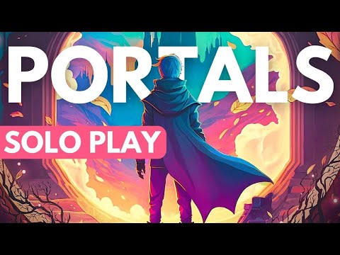 Portals | Sponsored Board Game Tutorial and Solo Playthrough