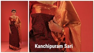 How to wear a Kanchipuram saree in Coorgi style?